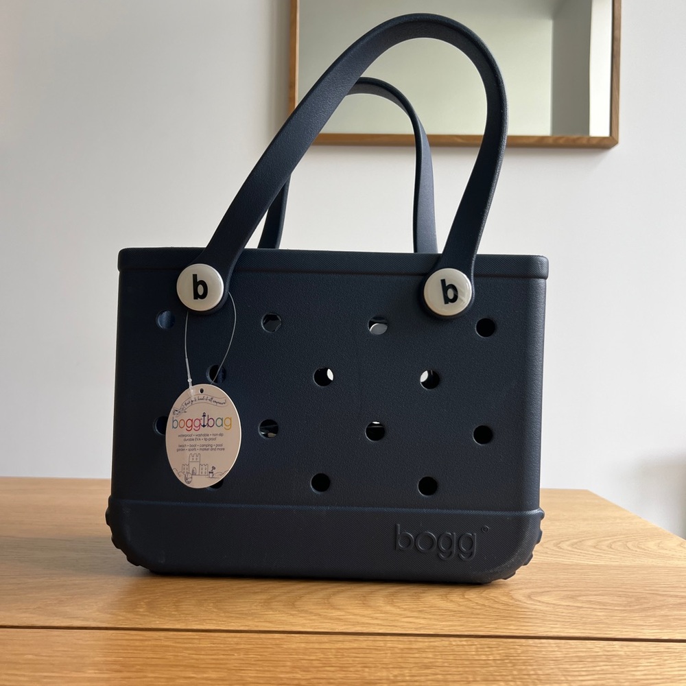 NWT Navy Bitty Bogg Bag